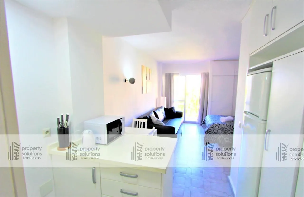 427 Estudio En Minerva Apartamentos -Vista Al Jardin - Piscina Y Playa Бенальмадена Апартаменты